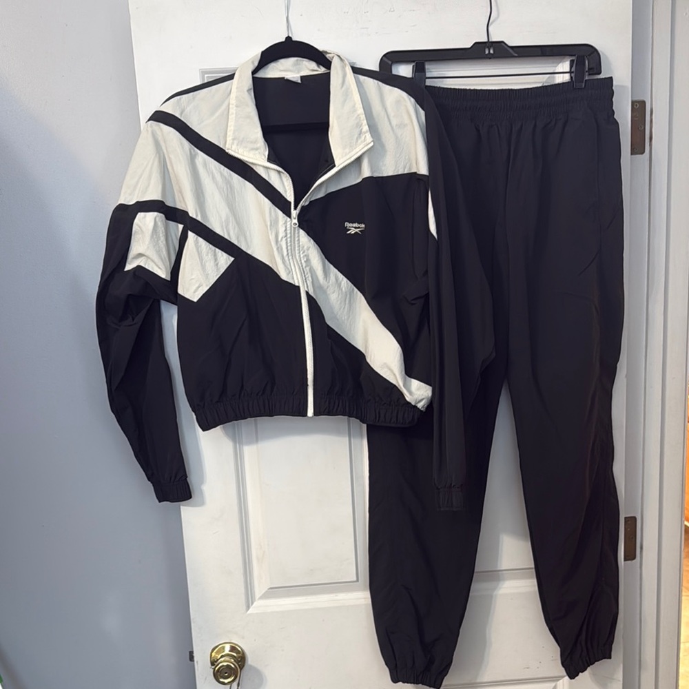 Black and White Track Suit